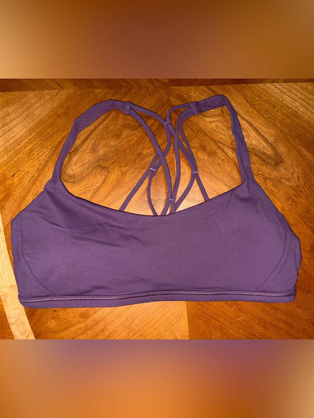 lululemon athletica Purple Strappy Sports Bra